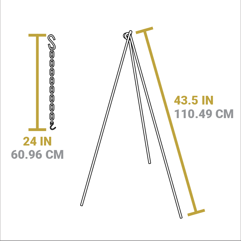 Camp Tripod. 2 Pack - Image 12
