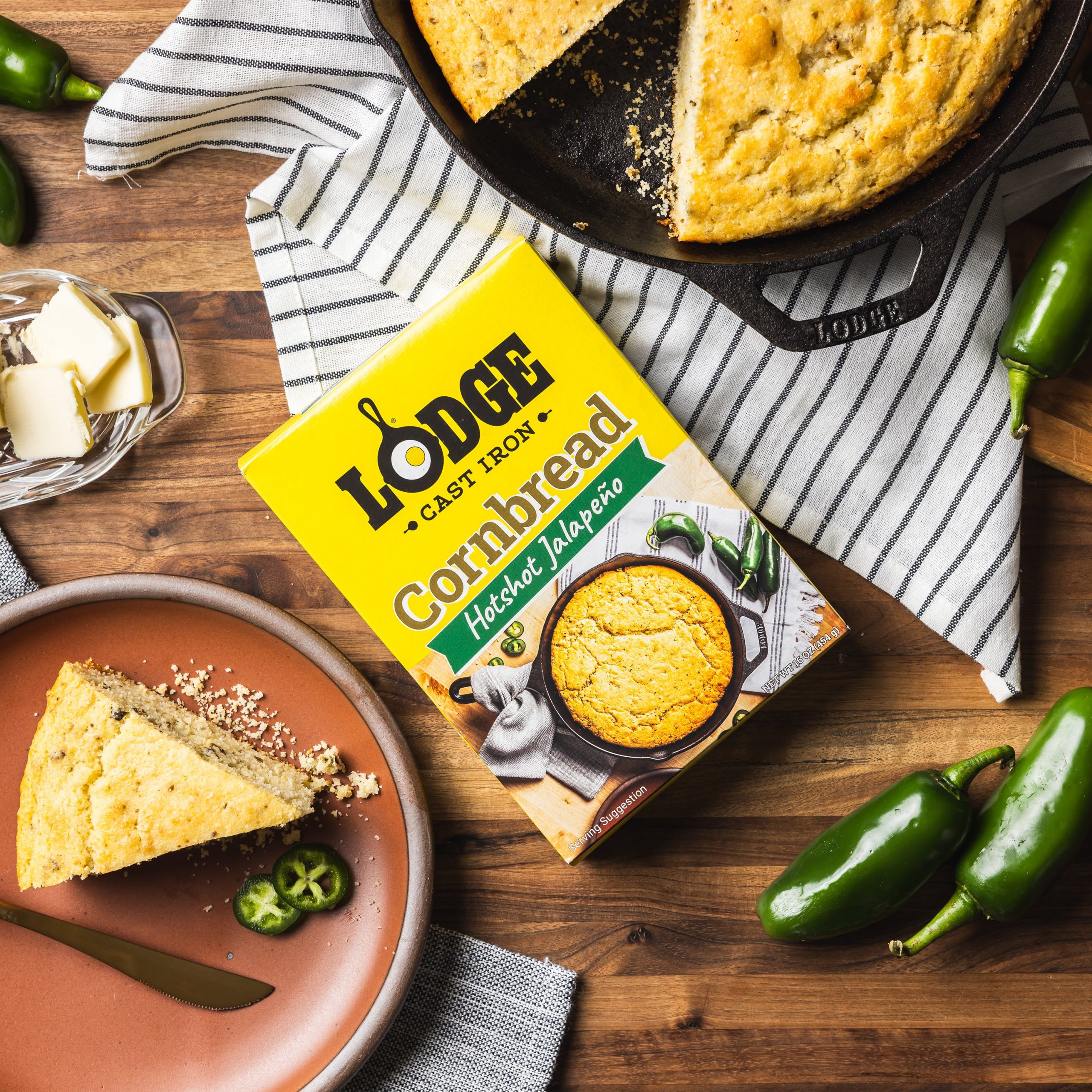 Hot Shot Jalape?o Skillet Cornbread Mix - Image 4