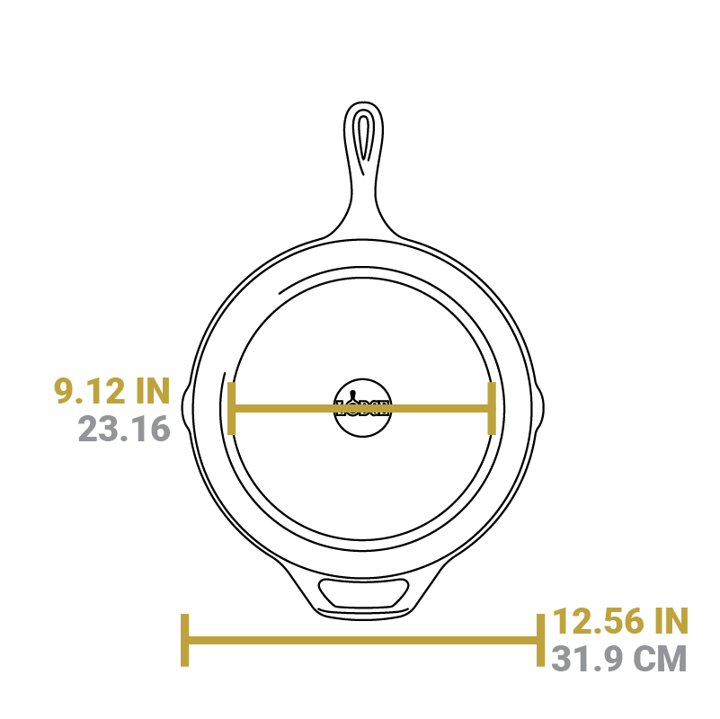 Lodge Fan-Favorite Skillets Set with Handle Holder - Image 7