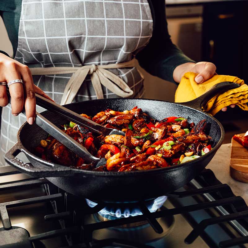 Chef Collection 12.5 Inch Wok - Image 3