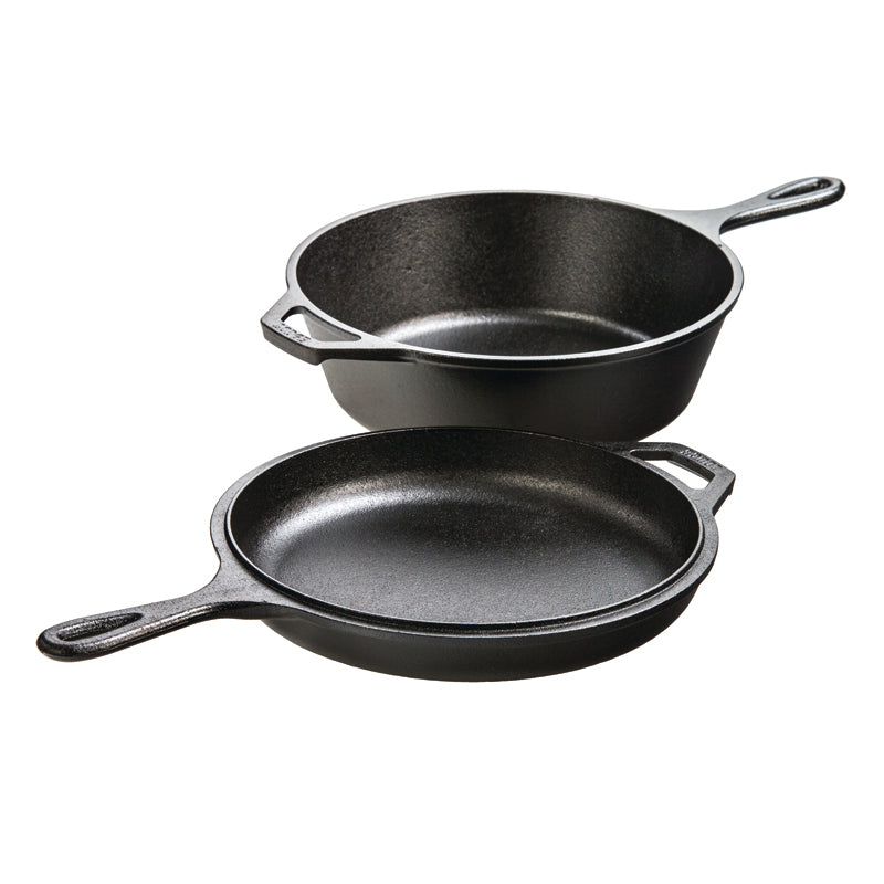 Seasoned Cast Iron Combo Cooker - Image 16