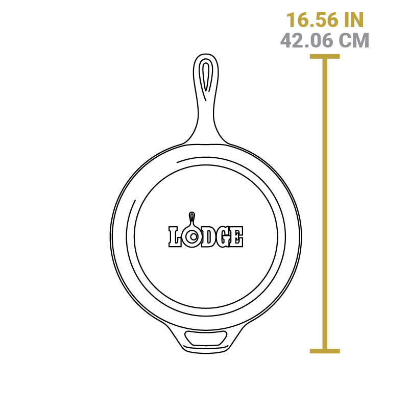 Seasoned Cast Iron Combo Cooker - Image 11