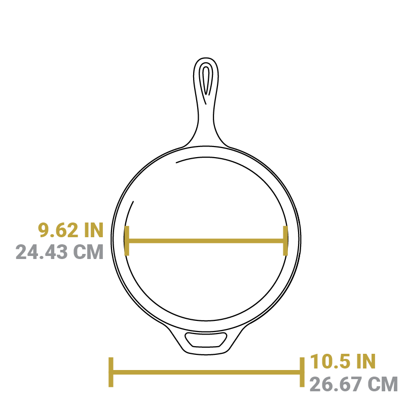 Seasoned Cast Iron Combo Cooker - Image 12