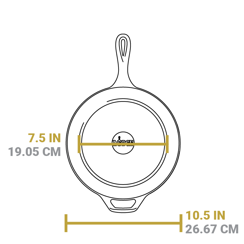 Seasoned Cast Iron Combo Cooker - Image 15
