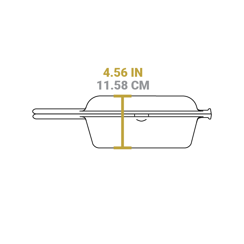 Seasoned Cast Iron Combo Cooker - Image 9