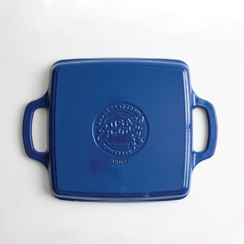USA Enamel 11 Inch Enameled Cast Iron Grill Pan - Image 17