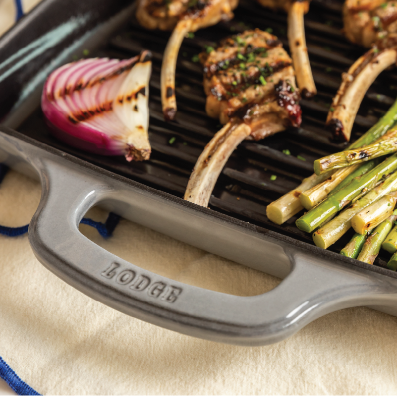 USA Enamel 11 Inch Enameled Cast Iron Grill Pan - Image 24